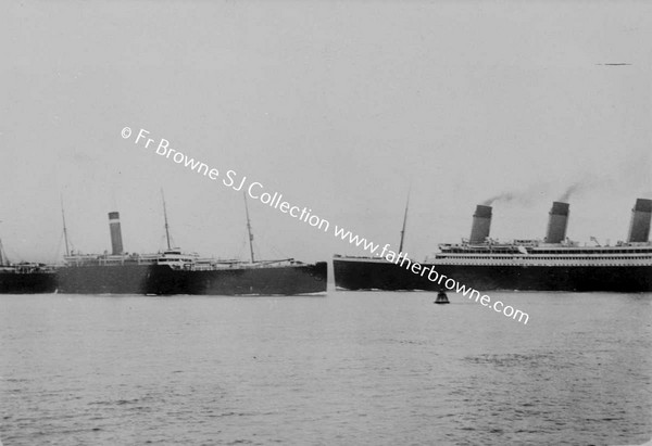 OLYMPIC (WHITE STAR LINE) AND HAVERFORD (AMERICAN LINE)